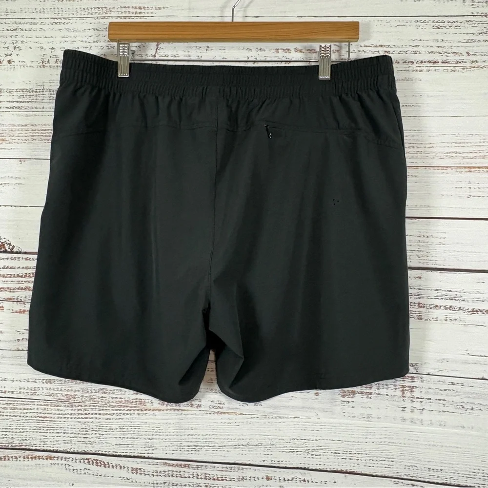 L.L. Bean Black UPF 50+ Stretch Board Shorts - Picture 6 of 13